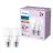 Flerpack 2x Philips Lampa LED E27 Päron Matt 5W 470lm - 827 Extra Varm Vit