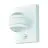Eglo Vägglampa Sesimba 1 Stål Vit Up & Down 3W 280lm - 830 Varm Vit | IP44 - Rörelse- och Ljussensor