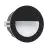Eglo Vägglampa Aracena Aluminium Svart 2W 300lm - 840 Kallvit