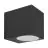 Eglo Vägglampa Jabaga Svart 4W 400lm - 830 Varm Vit | IP44