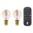 Eglo Connect.Z Smart LED Päron E27 Filament Ambar 9.8W 360lm - 822-865 Justerbar Vit | Dimbar - Ersättare 25W