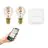 Eglo Connect.Z Smart LED Päron E27 Filament Ambar 9.8W 360lm - 827-865 Justerbar Vit | Dimbar - Ersättare 25W