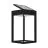 Eglo Vägglampa Suzzara Solar Svart 6W 800lm - 840 Kallvit | IP65 - Rörelsesensor