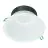 Philips LED Downlight Coreline DN142B Aluminium Vit 11W 1200lm 60D - 830 Varm Vit | Utskärning   155mm - IP54 - Vit Reflektor
