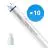 Flerpack 10x Philips LED Rör T8 MASTER (EM/Mains) High Output 12.5W 2100lm - 865 Dagsljus | 120cm - Ersättare 36W