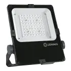 Ledvance LED Strålkastare Performance Svart 50W 6300lm 55x110D - 840 Kallvit | IP66 - Asymmetrisk
