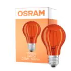 Osram LED Star Classic Decor E27 Päron Filament Matt 2.5W 160lm - Apelsin | Ersättare 17W