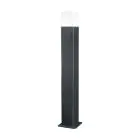 Ledvance Smart+ Wifi LED Piedestallampa 50cm Cube Mörk Grå Utomhus 9.5W 500lm - 830 Varm Vit | RGBW - Dimbar