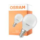 Osram Classic LED E14 Boll Matt 4.9W 470lm - 840 Kallvit | Ersättare 40W