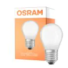 Osram LED Classic LED E27 Päron Filament Matt 1.2W 255lm - 827 Extra Varm Vit | Ersättare 25W