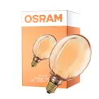 Osram Vintage 1906 LED E27 Globe Filament Guld 130mm 4W 220lm - 818 Extra Varm Vit | Dimbar - Ersättare 22W