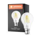 Ledvance Classic Performance LED Lampa B22d Päron Filament Klar 7W 806lm - 827 Extra Varm Vit | Dimbar - Ersättare 60W