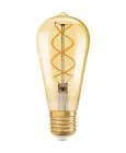 Ledvance Vintage 1906 LED E27 Päron Guld 4W 300lm - 820 Extra Varm Vit | Dimbar - Ersättare 25W