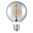 Ledvance Vintage 1906 LED E27 Globe Smoke 7.8W 360lm - 818 Extra Varm Vit | Dimbar - Ersättare 30W