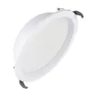 Ledvance LED Downlight Comfort High Efficiency O Aluminium Vit 25W 3750lm 100D - 840 Kallvit | 215mm - Utskärning   200mm
