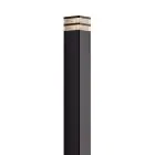 Nordlux Elm Piedestallampa Aluminium Svart | IP44 - Passande för E27
