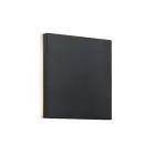 Nordlux Artego Vägglampa Aluminium Svart 8W 484lm - 830 Varm Vit