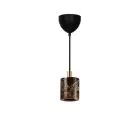 Nordlux Siv Pendellampa Marmor och Metall Brun | 65mm - Passande för E27