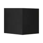 Nordlux Milda Kubi Vägglampa Aluminium Svart 4.9W 290lm - 830 Varm Vit
