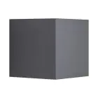 Nordlux Milda Vägglampa Aluminium Antracit 4.9W 290lm - 830 Varm Vit