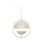 Nordlux Tavia Pendellampa Metall Vit | Passande för E27