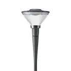 Philips LED gatubelysning Lykta City Charm Kon BDS491 Grå 60W 7644lm 360D - 740 Kallvit | IP66 - Symmetrisk 