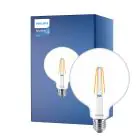 Philips MASTER Value LED Globe E27 120mm Filament Klar 5.9W 806lm - 927 Extra Varm Vit | Bästa färgåtergivning - Ersättare 60W