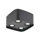 Eglo Tak Spot Arenzano Stål Svart 18.8W 1380lm - 830 Varm Vit | Dimbar - Passande för GU10