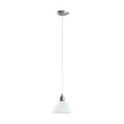 Eglo Pendellampa Brenda Stål Satin Nickel | Passande för E27