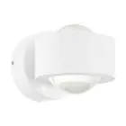 Eglo Vägglampa Ono 2 Aluminium Vit Up & Down 2.5W 250lm - 830 Varm Vit | IP20 