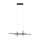 Eglo Pendellampa Trepilia Aluminium Stål Svart 20W 2500lm - 830 Varm Vit | IP20