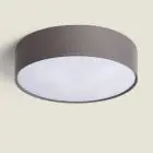Bright Choice LED Taklampa Runda Textil Grå | 500mm - Passande för 3x E27 – Max 40W