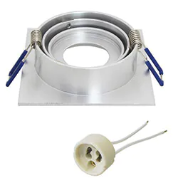LED inbouwspots zonder lamp